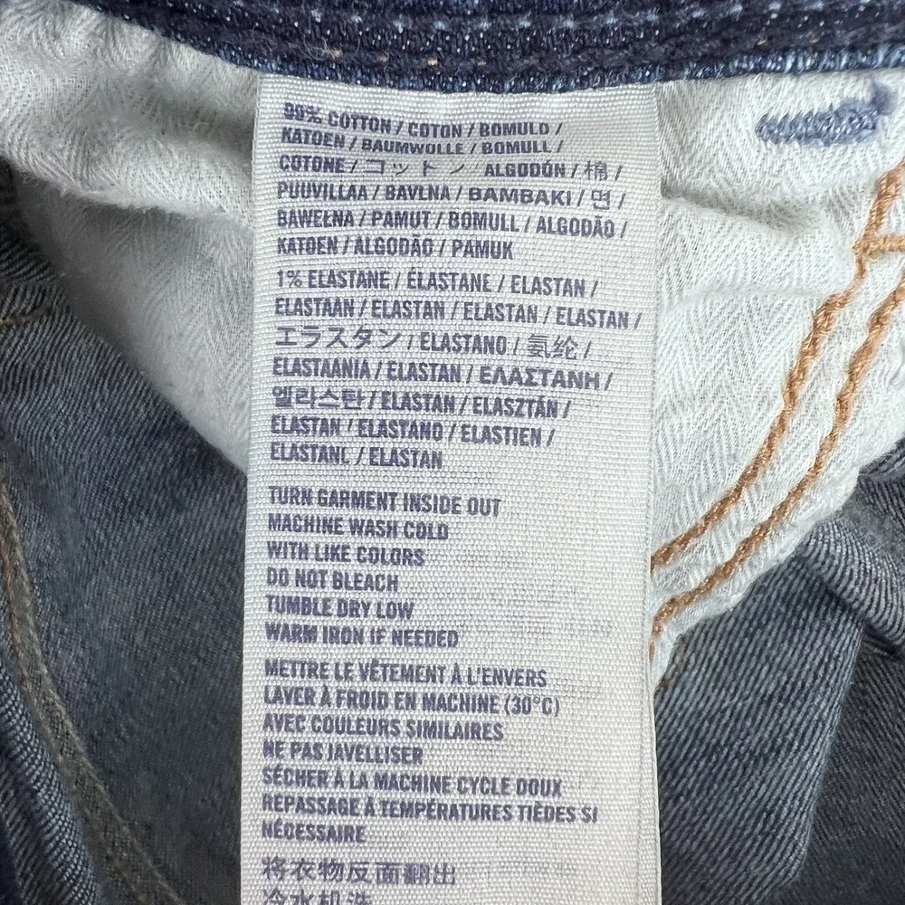 Abercrombie Kids 12 Jeans Blue Distressed‎ Skinny Dark Wash Denim School Trendy
